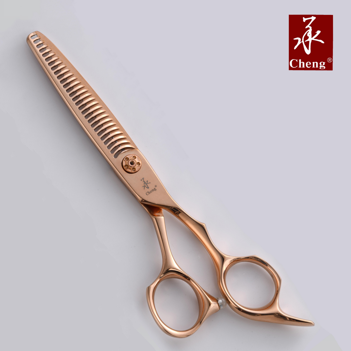 A1-6.8GD Hair Cutting Scissors 6.8 Inch Rose Gold Color
