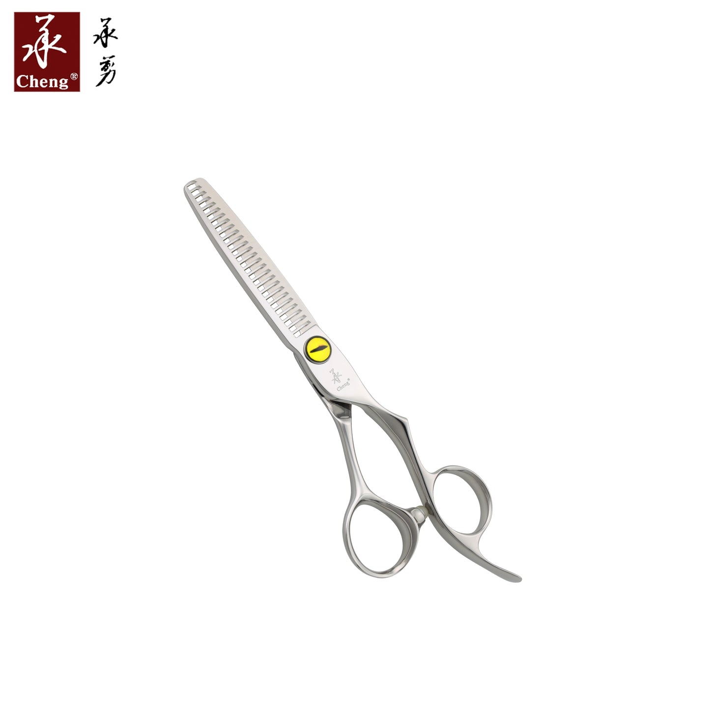 The Spiritual Eye Line of Cheng Scissors A37-626DT 6.0' 26T About=10% Zero-Touch hair THINNING scissors
