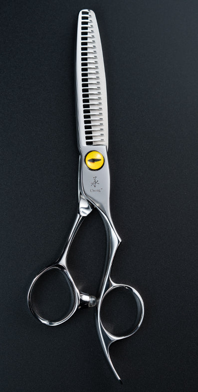 The Spiritual Eye Line of Cheng A37-626DTX 6.0' 26t ABOUT=10% Zero-Touch hair cutting scissors The Spiritual Eye Cheng Scissors