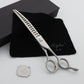 105-7018Q Professional Pet Grooming curve thinning Scissors 7 Inch 18T about=40-45%