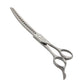105-7018Q Professional Pet Grooming curve thinning Scissors 7 Inch 18T about=40-45%