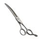 105-7018Q Professional Pet Grooming curve thinning Scissors 7 Inch 18T about=40-45%