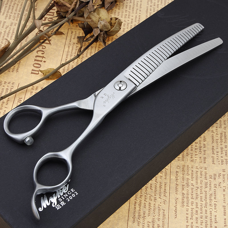 105-7030IQ 7 Inch 30T Curve Thinning Shears 440C Steel  About 40-45%