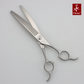 111-7046Q 7 Inch 46T Curve Thinning Shears 440C Steel About 35-40%