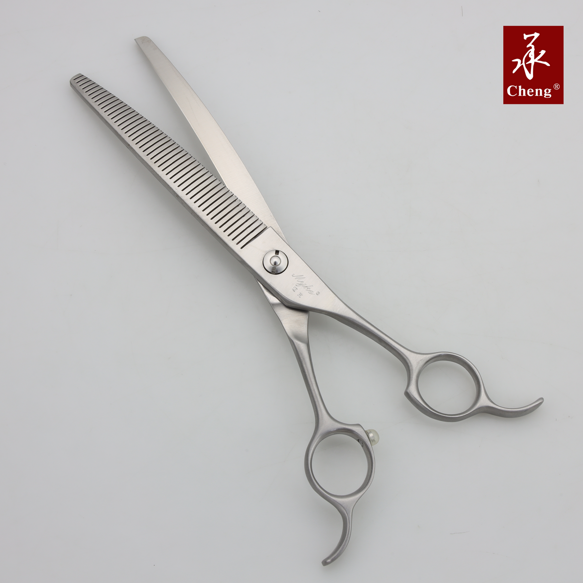 111-7046Q 7 Inch 46T Curve Thinning Shears 440C Steel About 35-40%