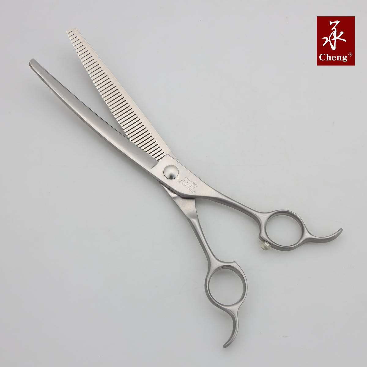 111-7046Q 7 Inch 46T Curve Thinning Shears 440C Steel About 35-40%