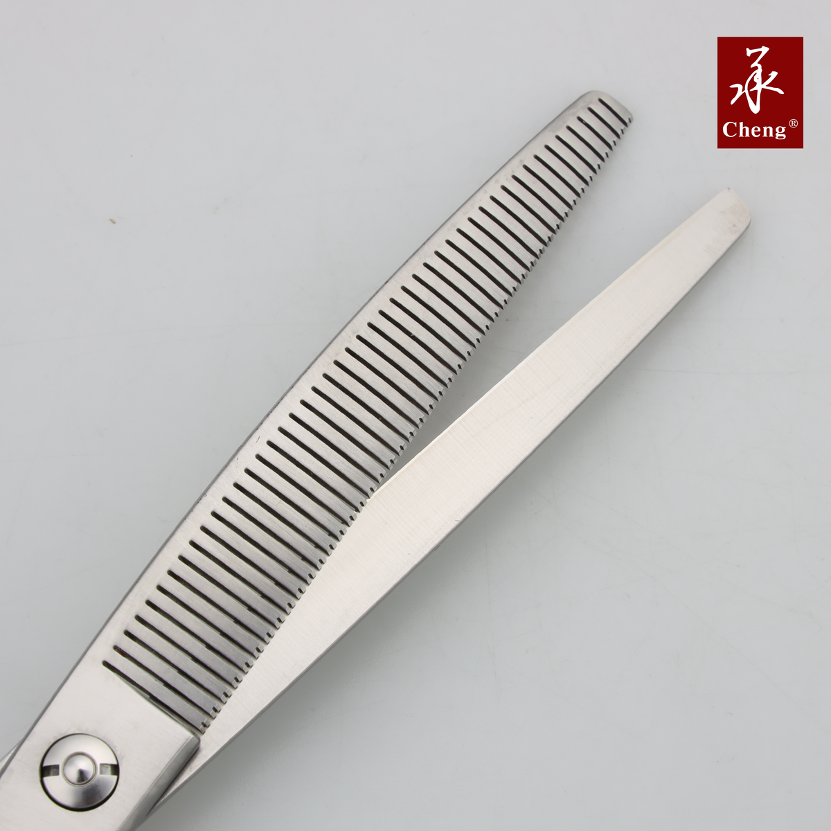 111-7046Q 7 Inch 46T Curve Thinning Shears 440C Steel About 35-40%