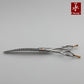 C140-7018DWQ Professional Pet Grooming Curved Chunker Scissors 7 Inch 18 Teeth