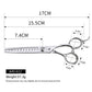 Cheng A45 Professional Hair Thinning Scissors for Blending and Texturizing High quality Japanese steel Kingo Line