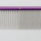 Aluminium Pet Comb Half Coarse Half Fine
