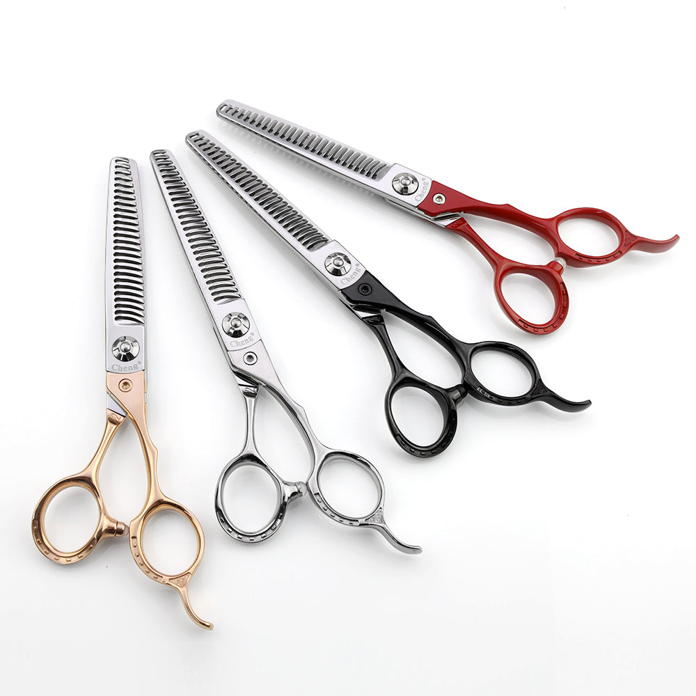 Cheng A45 Professional Hair Thinning Scissors for Blending and Texturizing High quality Japanese steel Kingo Line