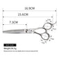 Cheng A45 Professional Hair Thinning Scissors for Blending and Texturizing High quality Japanese steel Kingo Line