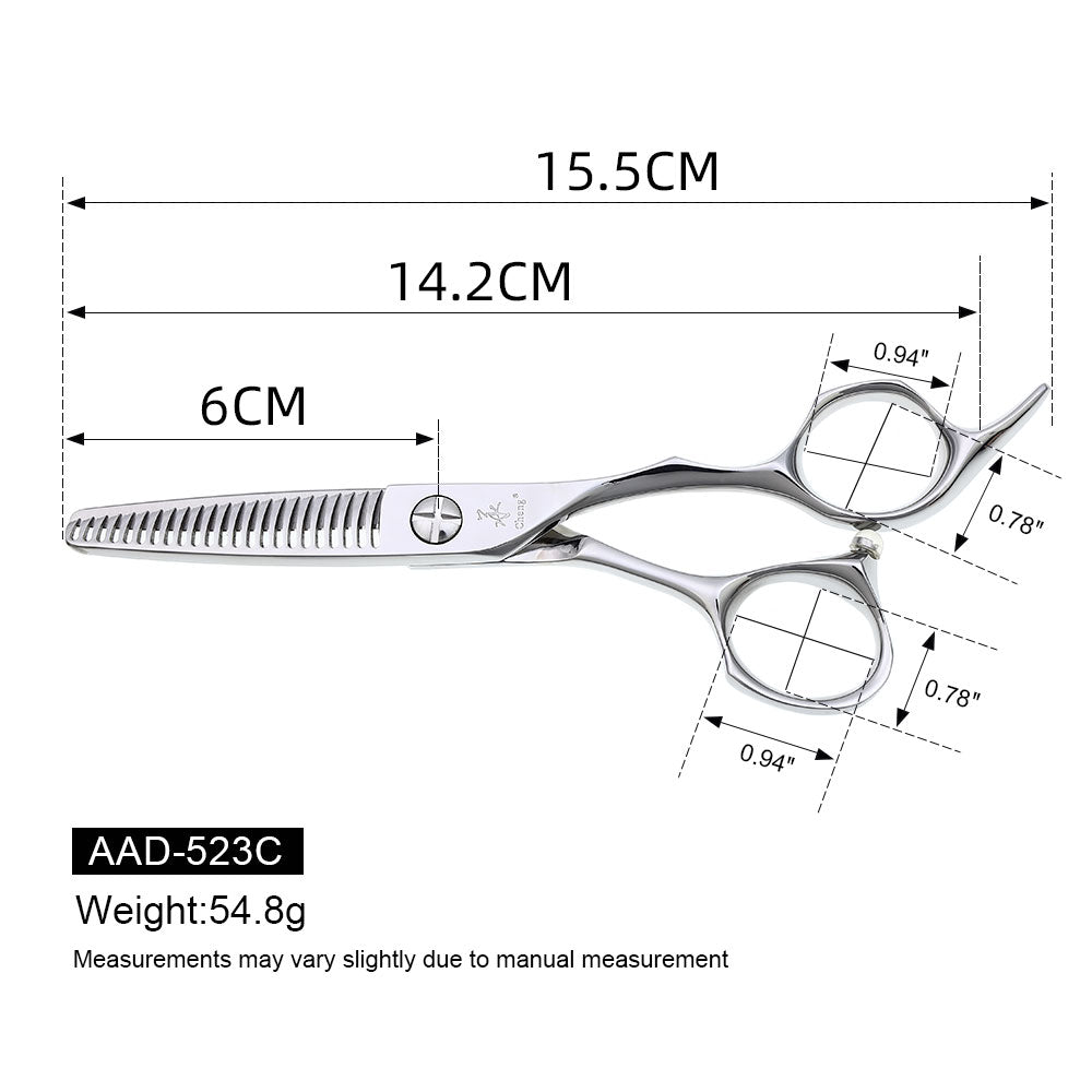 AAD-523C Hair  Thinning Scissors 5.5 Inch 23T About=30%~35%