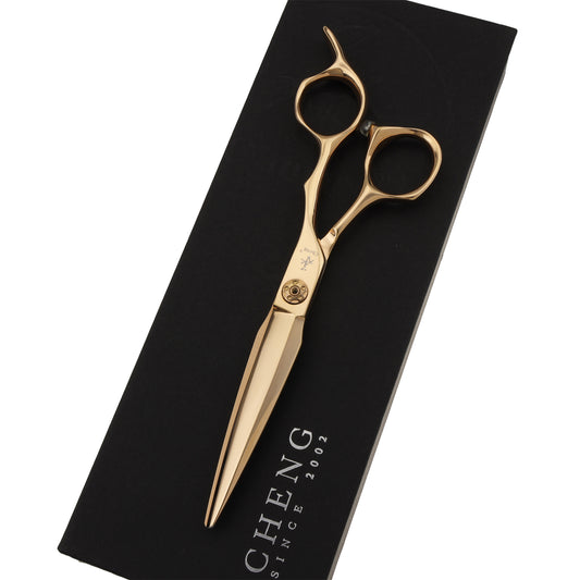 A1-6.2GD Hair Cutting Scissors 6.2 Inch Rose Gold Color