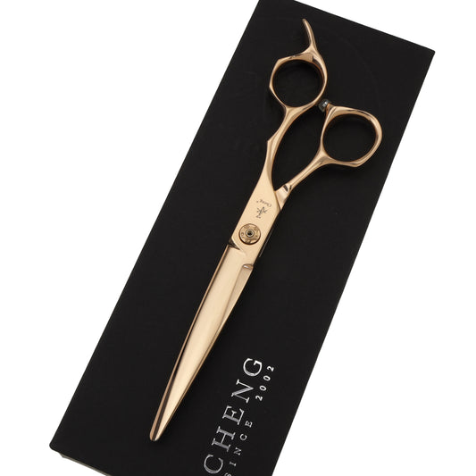 A1-6.8GD Hair Cutting Scissors 6.8 Inch Rose Gold Color