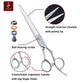A34-7540IN Professional Pet Grooming Reversible Straight Fluffing Scissors 7.5 Inch 40T