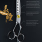 The Spiritual Eye Line of Cheng Scissors A37-612DT 6.0inch 3D Tooth Chunker Shears High Cobalt Professional Hair Thinning Scissors