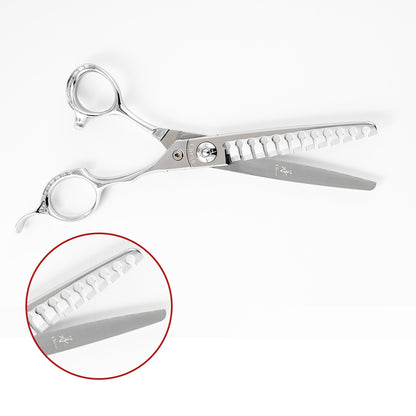 Cheng A45 Professional Hair Thinning Scissors for Blending and Texturizing High quality Japanese steel Kingo Line