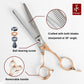 Cheng A45 Professional Hair Thinning Scissors for Blending and Texturizing High quality Japanese steel Kingo Line