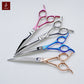 Cheng Professional Curve Pet Grooming Scissors with Super Light Titanium Handle 6.0/ 6.5 Inch