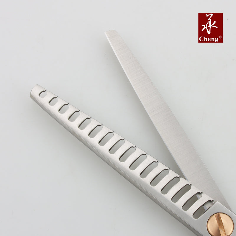 BF-7016D  Professional Pet Grooming Thinning Scissors 7.0 Inch 16T about=50-55%