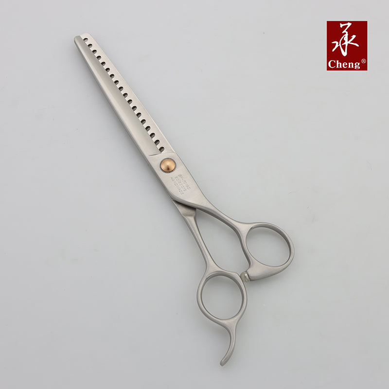 BF-7018D Professional Pet Grooming Thinning Scissors 7.0 Inch 18T about=40-45%