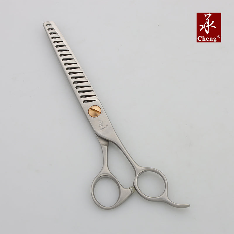 BF-7018D Professional Pet Grooming Thinning Scissors 7.0 Inch 18T about=40-45%