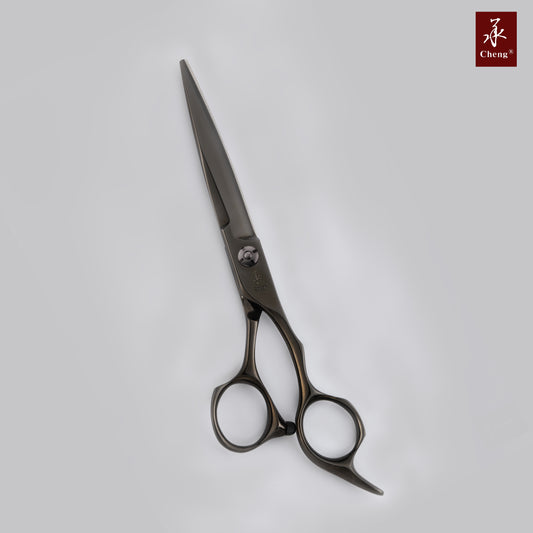 NEW CAD-6.3BK High Quality Blabk Color Hair Cutting Scissors 6.3"