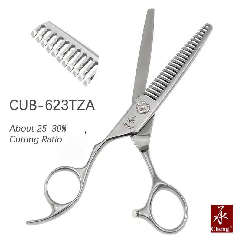 CUB-623TZA/ CUB-627TZA Lefty-Handed Hair Thinning Scissors 6.0Inch