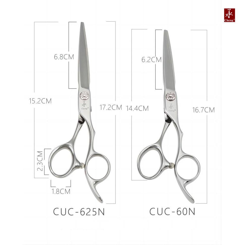 CUC-625N Hair Cutting Scissors Professional Hairdressing Shear 6.25Inch