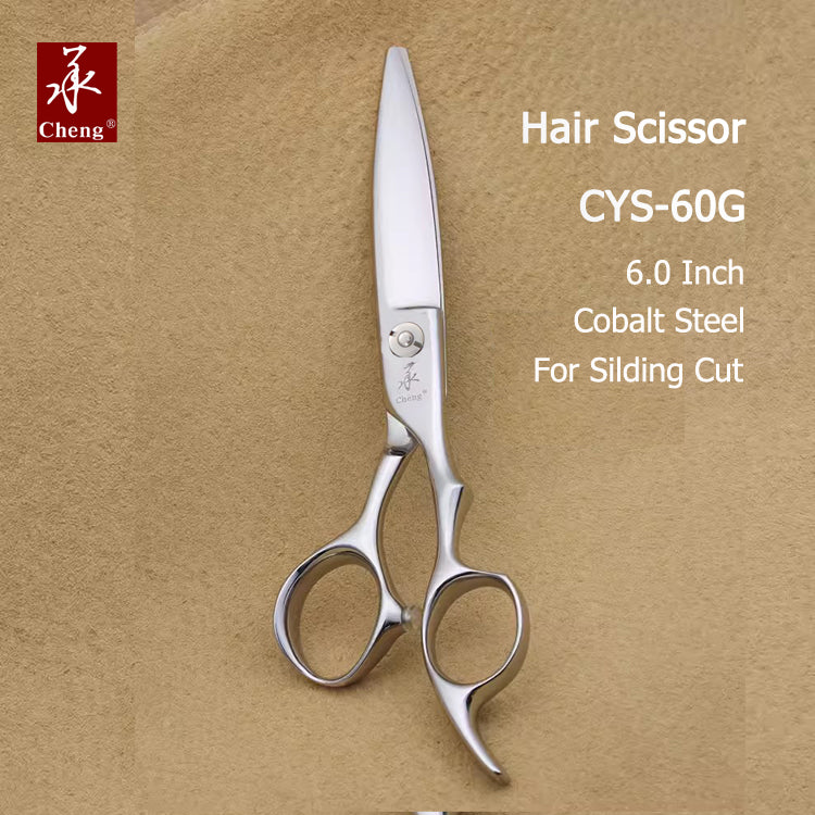 CYS-60G Hair Cut Sliding Scissors 6.0 Inch Stainless Steel