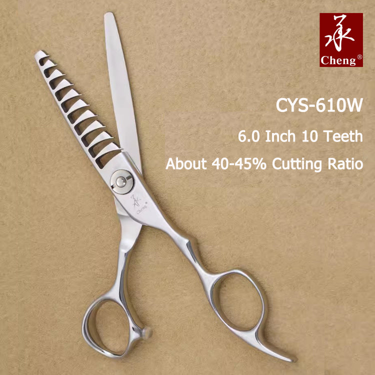 CYS-610W 6 INCH Hairdressing Thinning Scissors