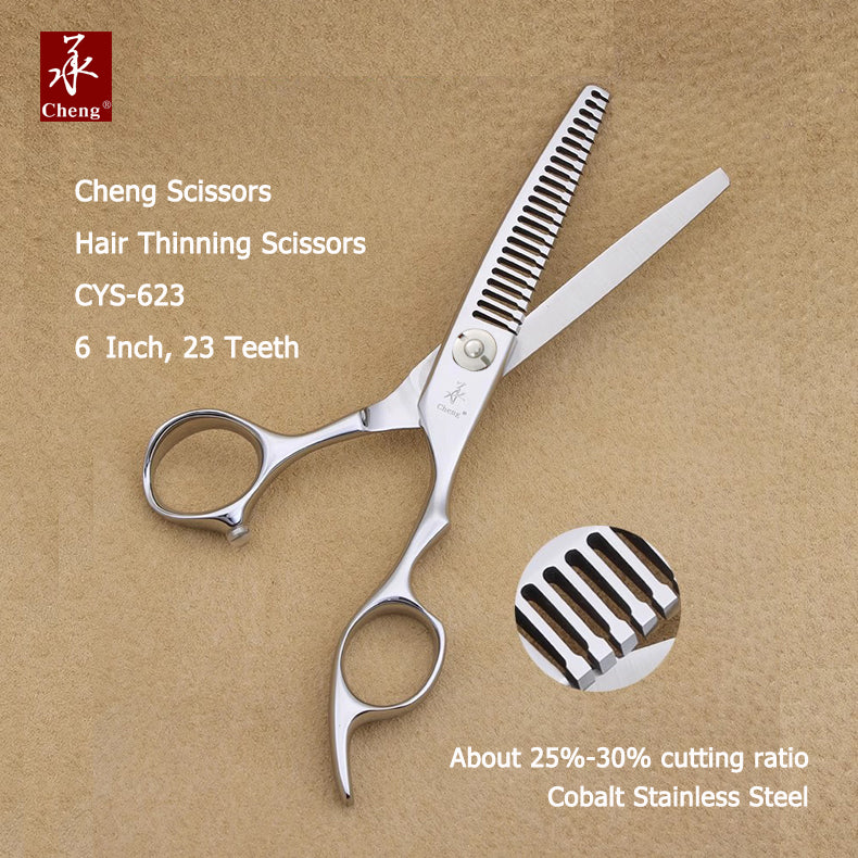 CYS-623 Hair Thinning Scissors 6 Inch 23 Teeth