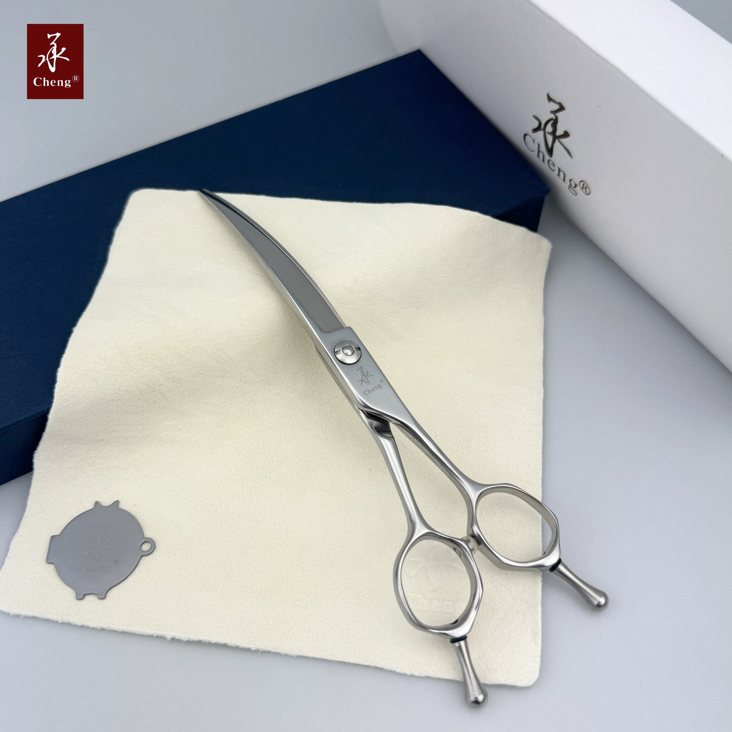 MC-65Q Premium Professional Pet Grooming curve Scissors 6.5 Inch