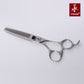 Cheng C-MK-635C Ciseaux à effiler les cheveux de salon, Ciseaux de salon, Ciseaux de coupe de cheveux, Ciseaux de coupe de cheveux, Ciseaux en métal (6.0" 35T)