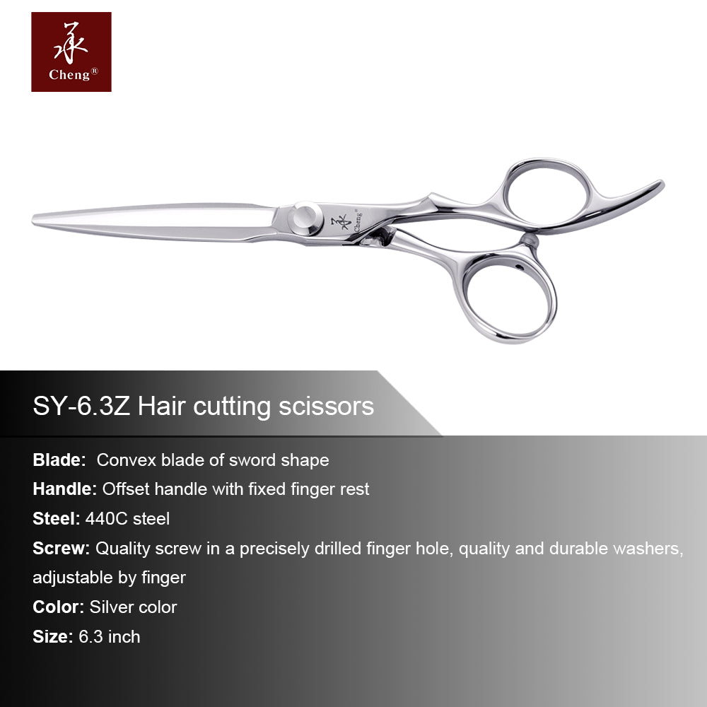 Cheng 440C Steel Professional Hair Cutting & Thinning Scissors SY