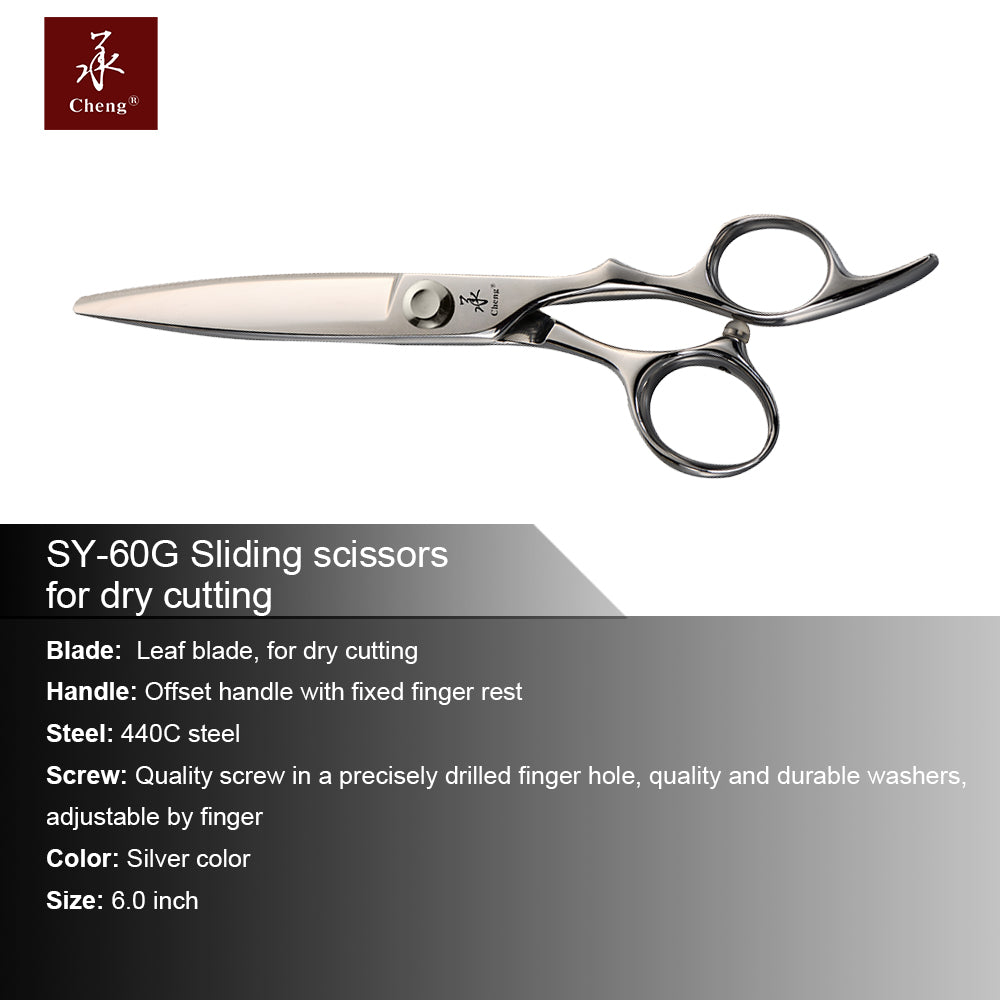 Cheng 440C Steel Professional Hair Cutting & Thinning Scissors SY
