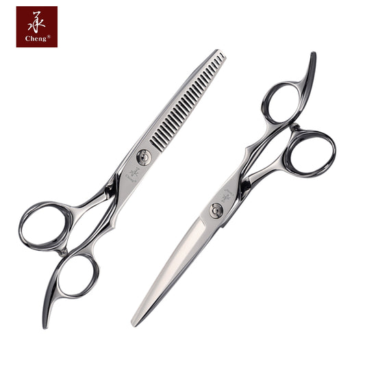 Cheng 440C Steel Professional Hair Cutting & Thinning Scissors SY