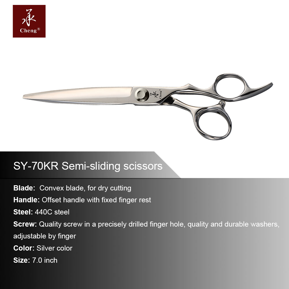 Cheng 440C Steel Professional Hair Cutting & Thinning Scissors SY