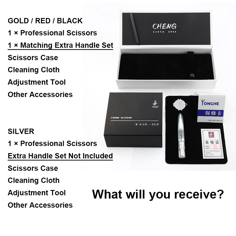Cheng A45 Professional Hair Thinning Scissors for Blending and Texturizing High quality Japanese steel Kingo Line