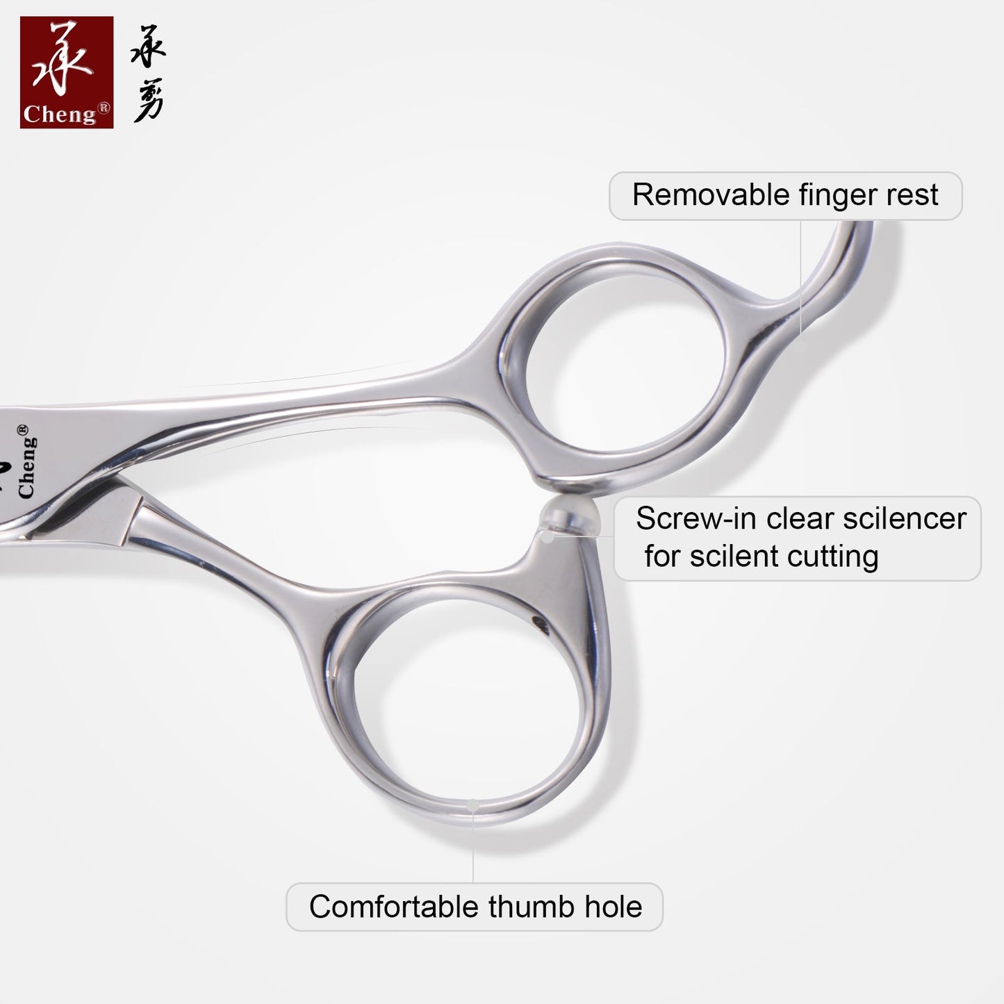 MK-635 Hair Thinning Scissors solon 6Inch 35T - Cheng Professional hair Scissors